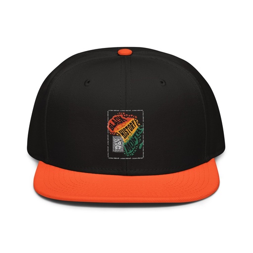 [ID: 77-G222] Black History Month - Tribal History Snapback