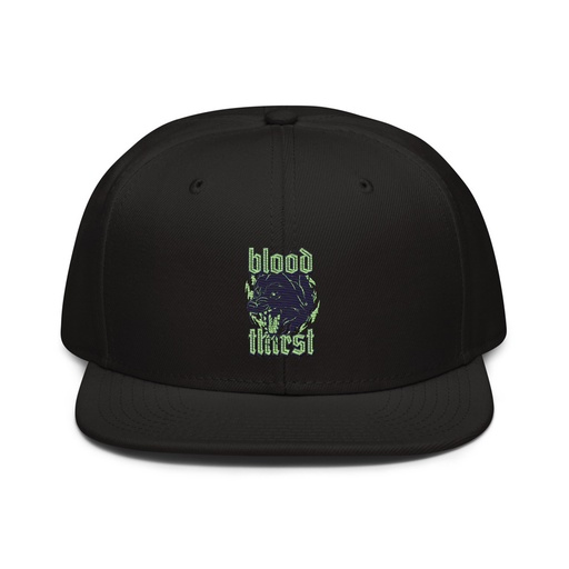 [ID: 77-G238] Blood Thirst - Neon Dog Snapback