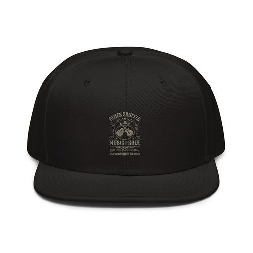 [ID: 77-G243] Blues Music from the Soul - Guitar Snapback