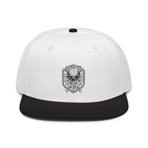 [ID: 77-G258] BORN FOR SPEED RIDE OR DIE Snapback