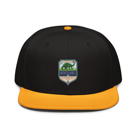 [ID: 77-G288] Brontosaurus Conservation Society Snapback