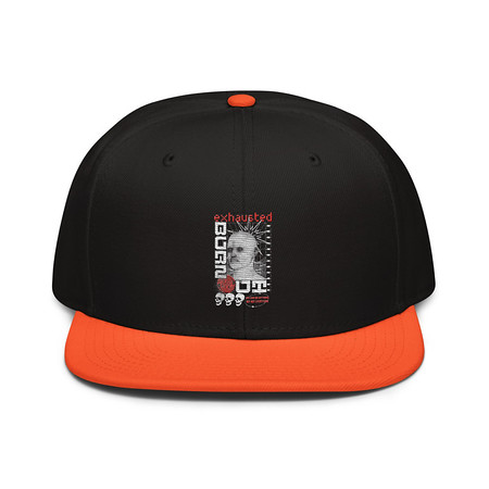 [ID: 77-G298] Burn Out - Futuristic 3D Head Snapback