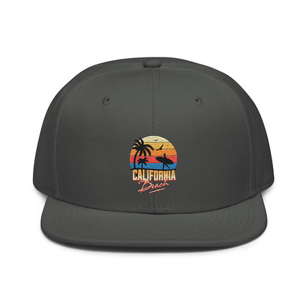 [ID: 77-G312] California Beach - Retro Surf Snapback