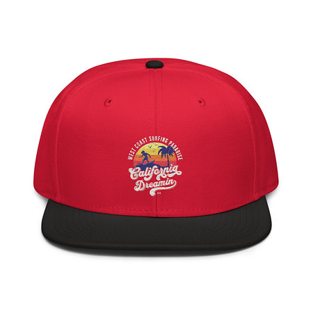 [ID: 77-G316] California Dreamin - Beach & Surf Snapback