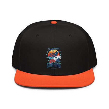 [ID: 77-G318] California Surfing - Palm Beach Snapback