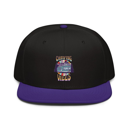 [ID: 77-G327] Camping Vibes Snapback