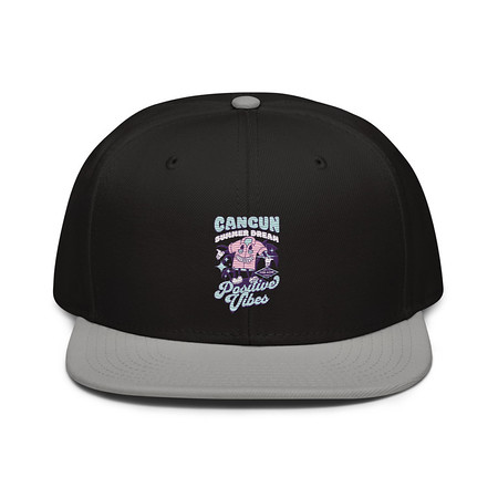 [ID: 77-G330] Cancun Positive Vibes Snapback
