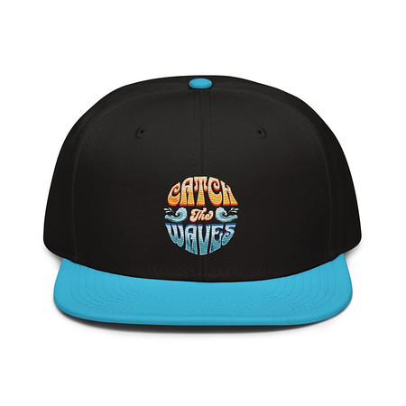[ID: 77-G343] Catch the Waves - Beach Vibe Snapback