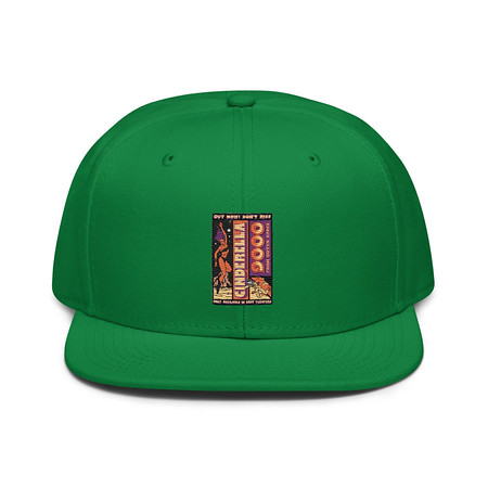 [ID: 77-G378] Cinderella 9000 - Retro Astronaut Snapback