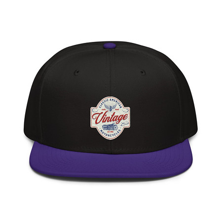 [ID: 77-G379] Classic American Motorcyles - Vintage Snapback