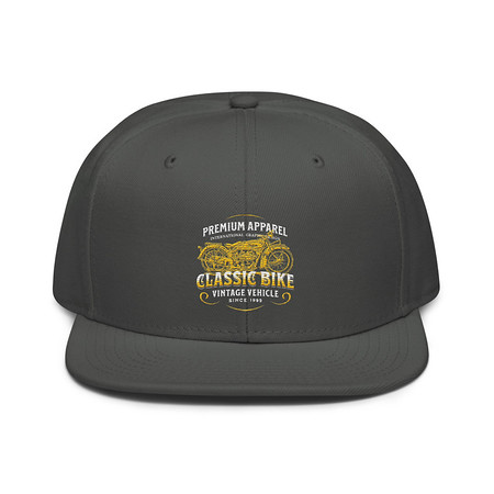 [ID: 77-G380] Classic Bike Snapback