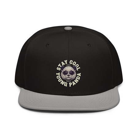 [ID: 77-G416] Cool Panda with Sunglasses -  Snapback