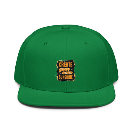 [ID: 77-G432] Create your own Sunshine Snapback