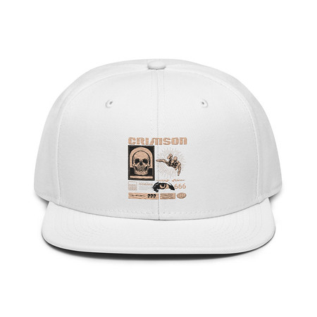 [ID: 77-G438] Crimson Snapback