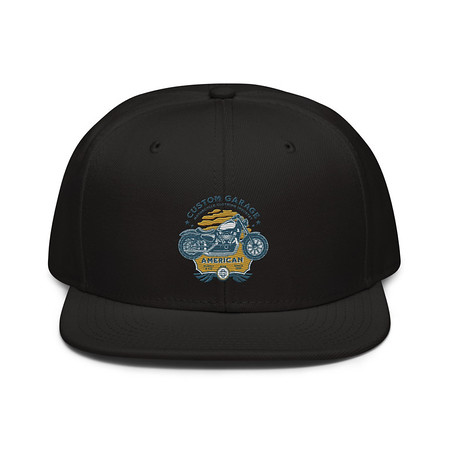 [ID: 77-G443] Custom Garage - Motorcycle Snapback
