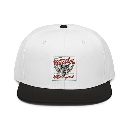 [ID: 77-G445] custom motorcycle  Snapback