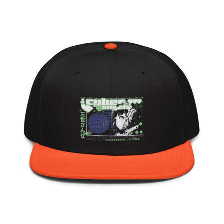 [ID: 77-G455] Cyber Angels - Y2k Girl Anime Snapback