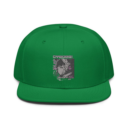 [ID: 77-G459] Cyborg - Y2k Style Snapback