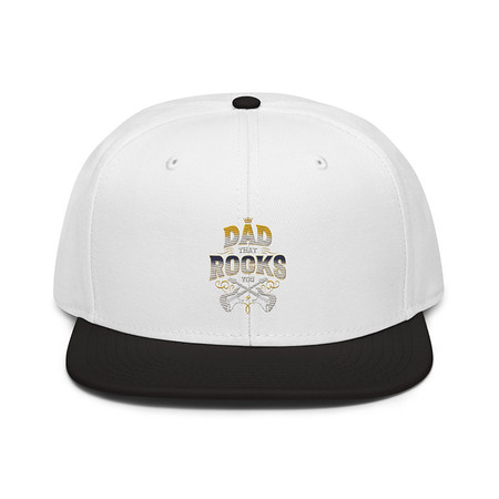 [ID: 77-G460] Dad That Rocks You - Electric Guitar Snapback