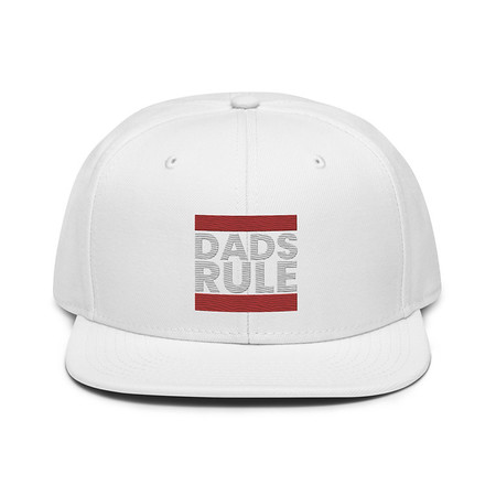 [ID: 77-G462] Dads Rule (1) Snapback