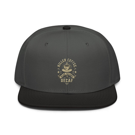 [ID: 77-G471] DEAD BEFORE DECAF Snapback