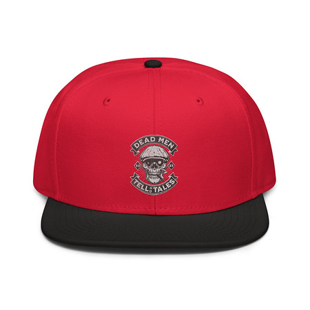 [ID: 77-G473] DEAD MEN TELL NO TALES Snapback