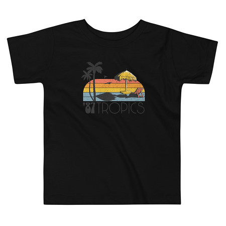 [ID: 306-G2] '87 Tropics Toddler Staple Tee