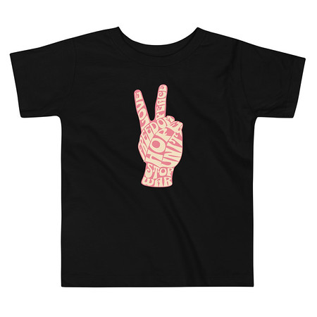 [ID: 306-G9] 60s challenge Toddler Staple Tee