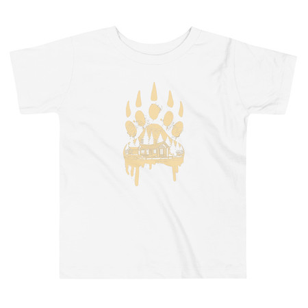[ID: 306-G14] A Beary Good Home Toddler Staple Tee