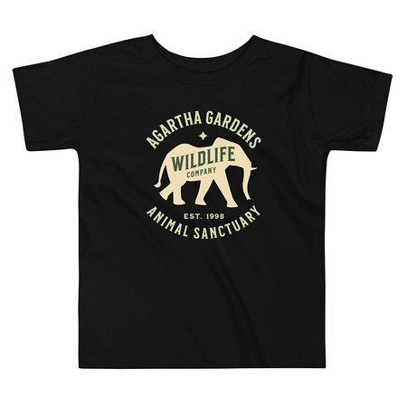 [ID: 306-G33] Agartha Gardens Wildlife - Animal Sanctuary Toddler Staple Tee