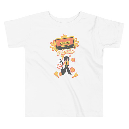 [ID: 306-G39] Alien Records  Toddler Staple Tee