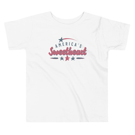 [ID: 306-G62] America's Sweetheart Toddler Staple Tee