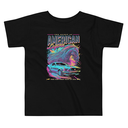 [ID: 306-G74] American Legend Toddler Staple Tee