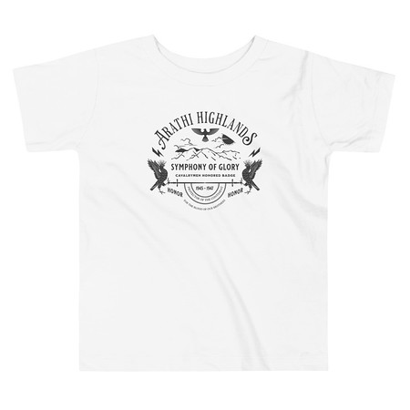 [ID: 306-G98] Arathi Honor Badge - Veteran Toddler Staple Tee