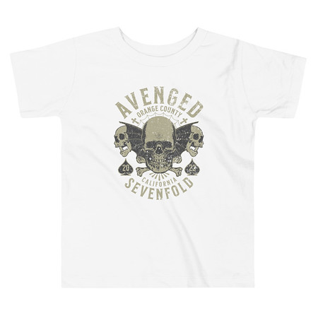 [ID: 306-G117] AVENGED SEVENFOLD Toddler Staple Tee
