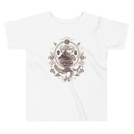 [ID: 306-G119] Awaken The Senses - Coffee Beans Toddler Staple Tee