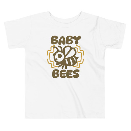 [ID: 306-G122] Baby Bees - Cute Insect Toddler Staple Tee