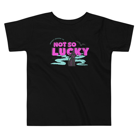 [ID: 306-G127] Bad Luck Kitty - Halloween Toddler Staple Tee