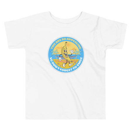[ID: 306-G135] Banana project _-) Toddler Staple Tee