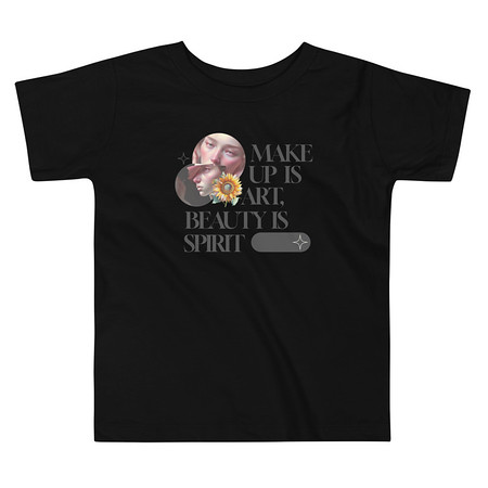 [ID: 306-G174] Beauty is Spirit Toddler Staple Tee
