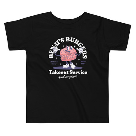 [ID: 306-G182] Benji's Burgers - Fast Food Toddler Staple Tee