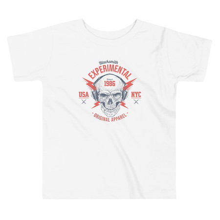 [ID: 306-G231] Blacksmith Experimental - Rock Skull Toddler Staple Tee