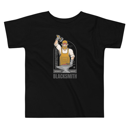 [ID: 306-G232] Blacksmith Workshop - Metalwork Toddler Staple Tee