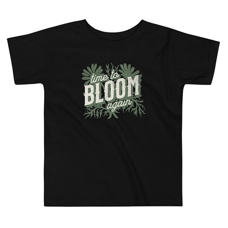 [ID: 306-G239] Bloom Again Toddler Staple Tee