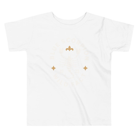[ID: 306-G242] Blue Scorpion - Wildlife Animal Toddler Staple Tee