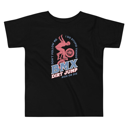 [ID: 306-G244] BMX Dirt Jump - Extreme Sports Toddler Staple Tee