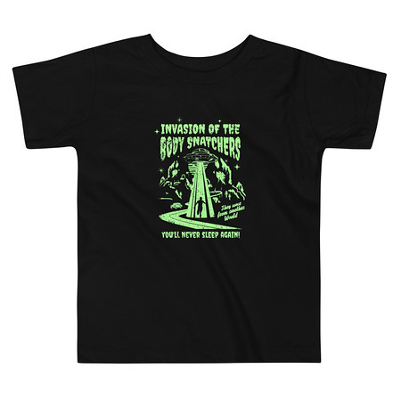 [ID: 306-G247] Body Snatchers - UFO Invasion Toddler Staple Tee