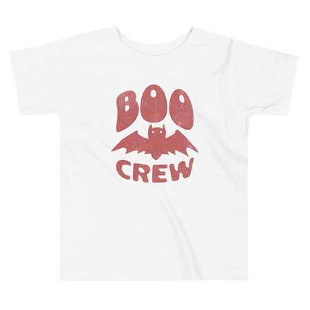 [ID: 306-G252] Boo Crew Toddler Staple Tee
