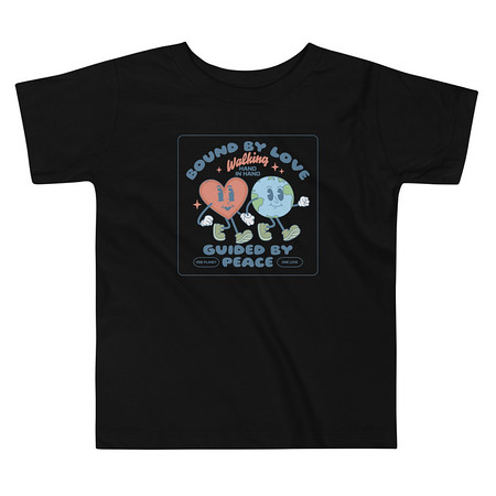 [ID: 306-G272] BOUND BY LOVE Toddler Staple Tee