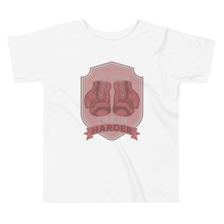 [ID: 306-G278] Boxing Training Toddler Staple Tee
